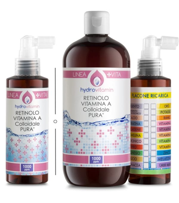 VITAMINA A RETINOLO 500+ricarica +150