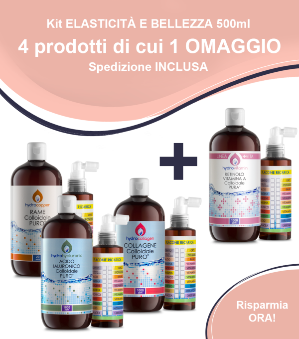 Kit ELASTICITÀ E BELLEZZA 500ml