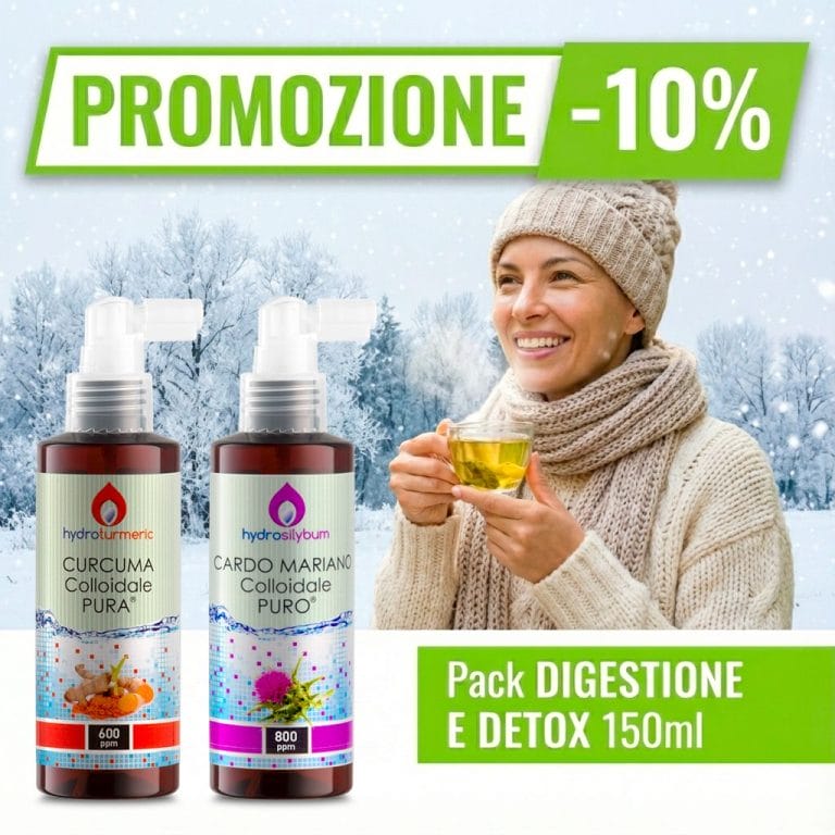 Pack DIGESTIONE E DETOX colloidali puri